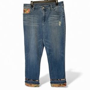 Chico’s slim leg ankle Denim Women's Jeans size 2.5R